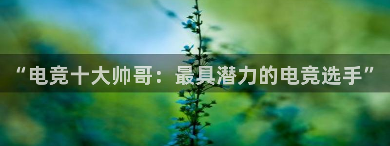 完美电竞手机app：“电竞十大帅哥：最具潜力的电竞选手”